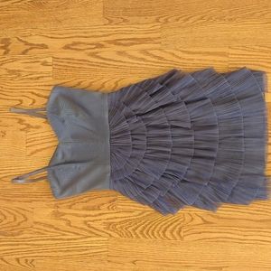 • bcbgmaxazria • frosted plum dress